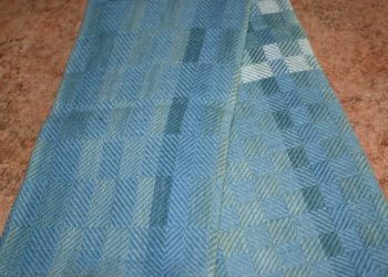 Turned twill towels by Barb Dwinell