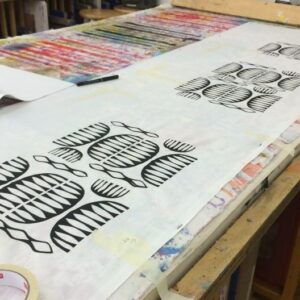 Introduction to Screen Printing Using Stencils