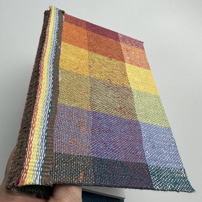 sharon wichman handwoven book cover